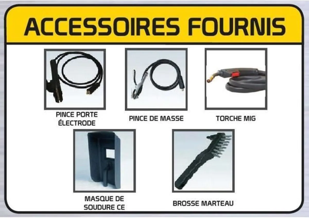 Stanley VIP 160A Multi Process 3-in-1 Lasstation - 6mm - Geel