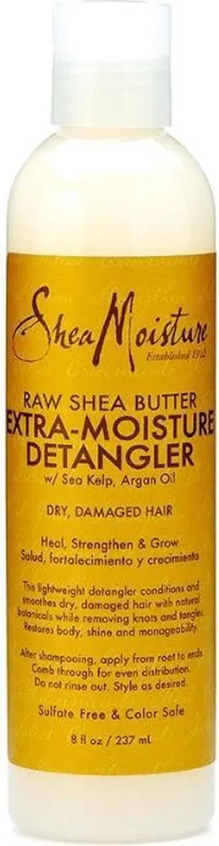 Shea Moisture Raw Shea Butter Extra Moisture Detangler 237ml - afbeelding 6 van 6