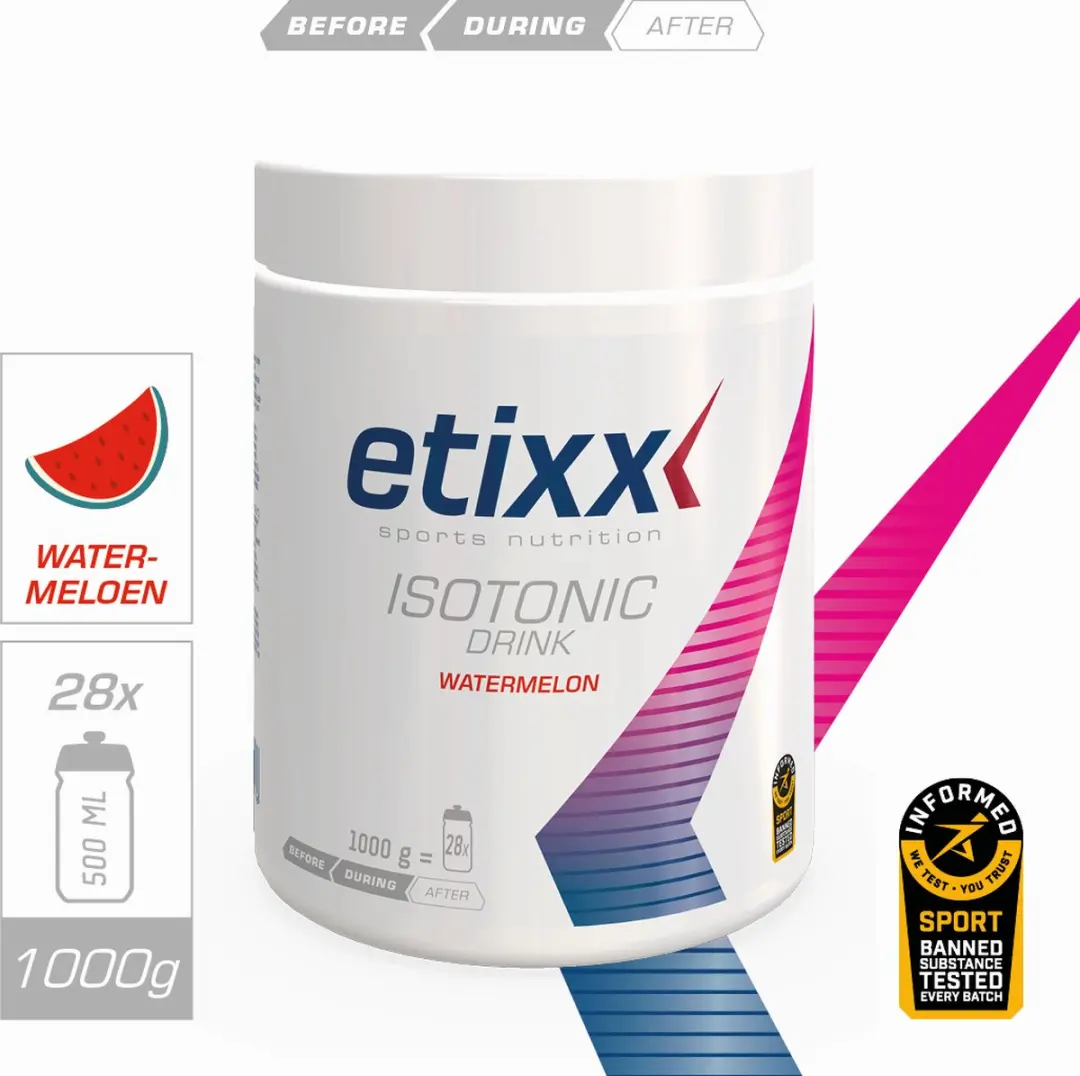 Etixx Isotonic Sportdrank 1kg - Watermeloen