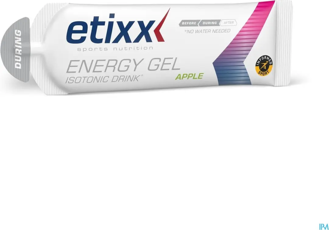 Etixx Isotonic Energy Gel 12x60ml - Appel