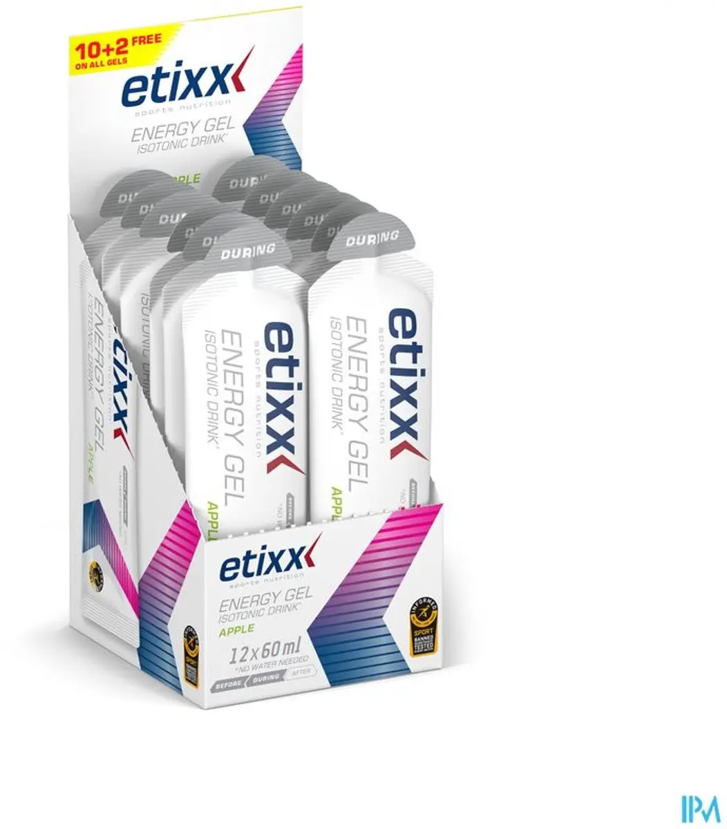 Etixx Isotonic Energy Gel 12x60ml