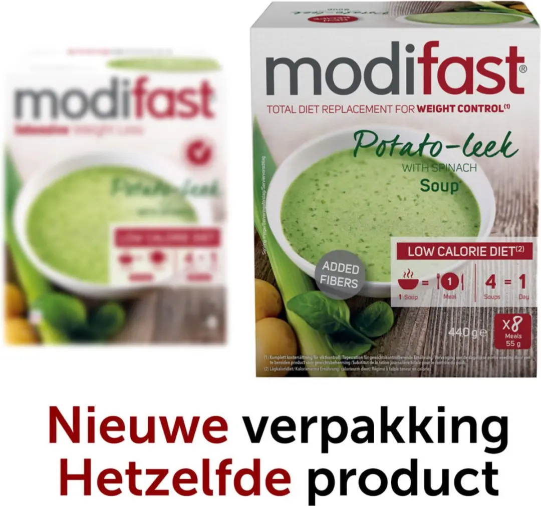 Modifast Intensive Soep Potato-Leek 8x440g