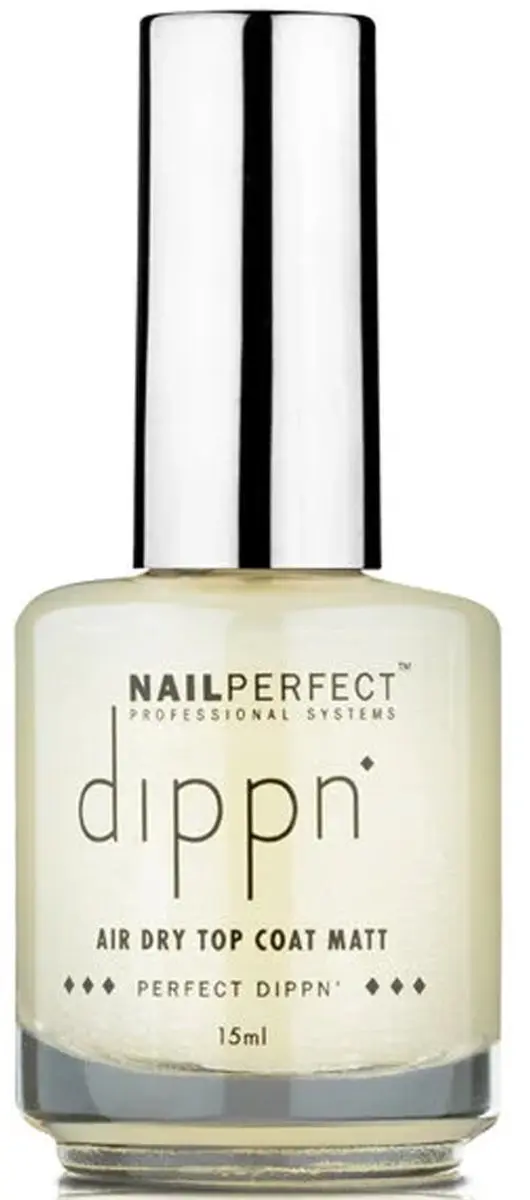 NailPerfect Dipp'n Air Dry Top Coat Matt 15ml