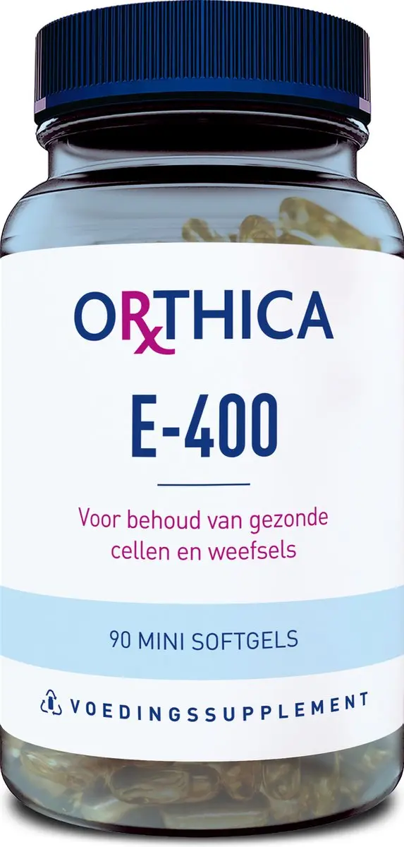 Orthica E-400 Vitamine E 90 Mini Softgels