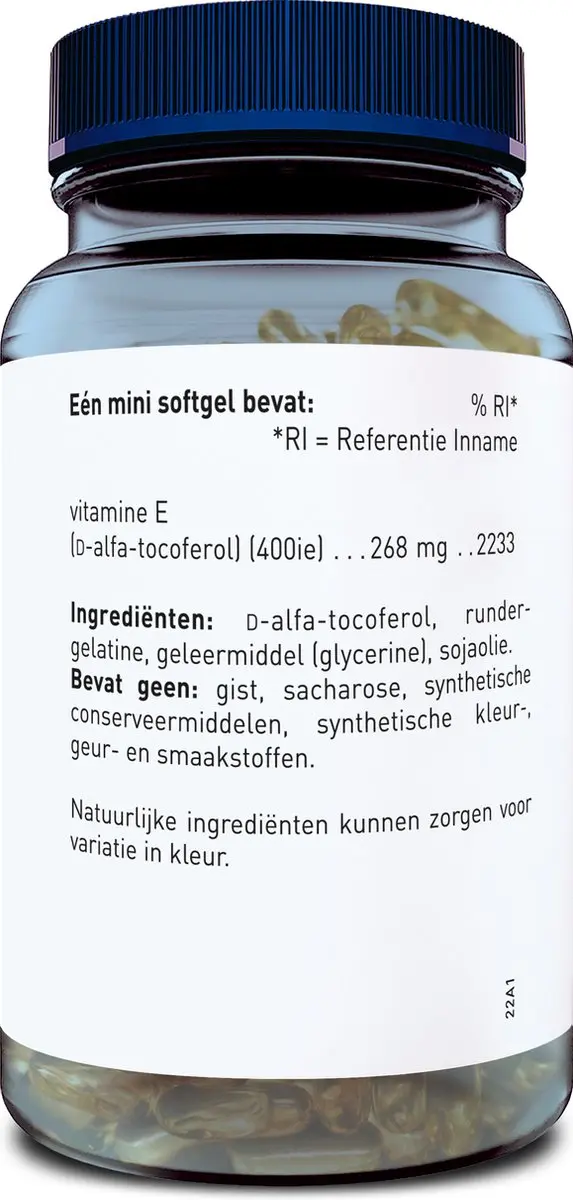 Orthica E-400 Vitamine E 90 Mini Softgels