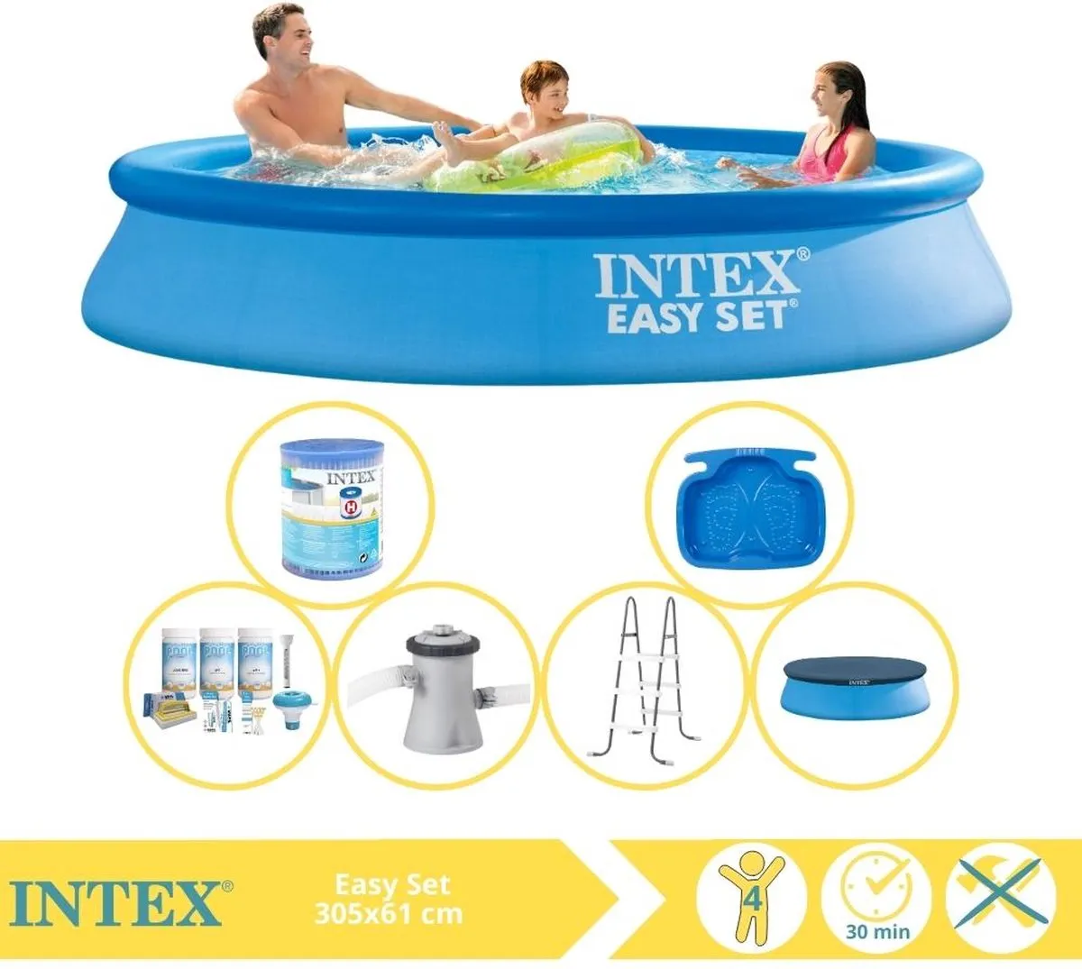 Intex Easy Set Zwembad 305x61cm