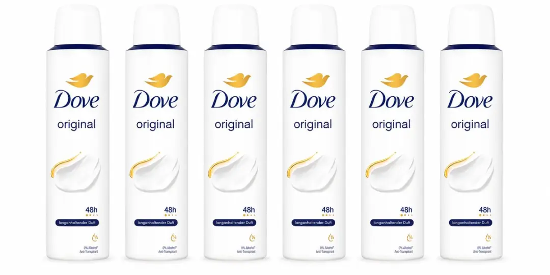 Dove Original Women Deospray - 6x150ml