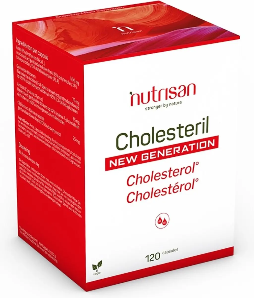 Nutrisan Cholesteril New Generation Capsules 120 Stuks