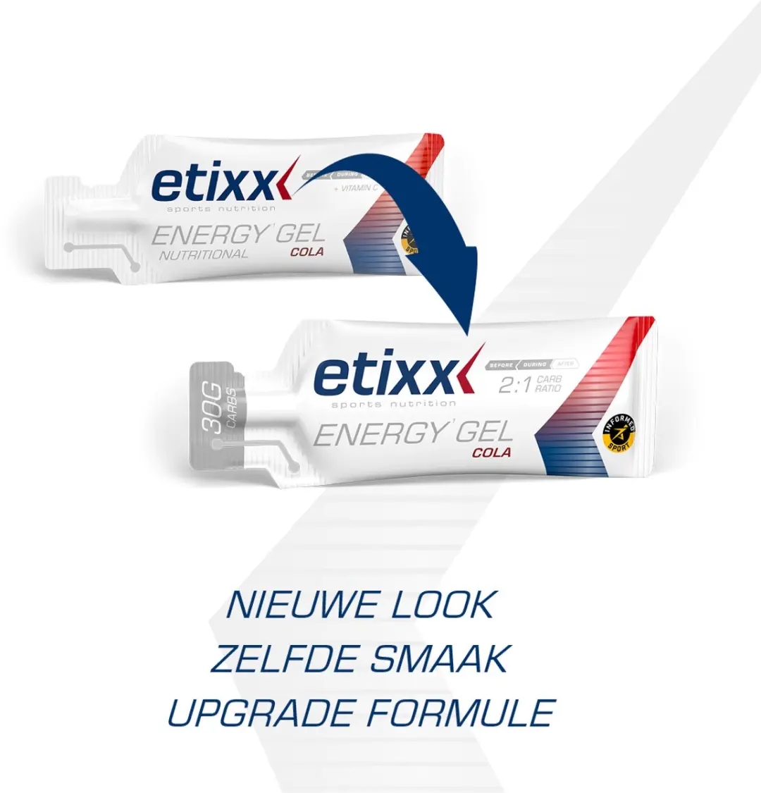Etixx Energy Gel Cola - 12x40ml - afbeelding 6 van 6