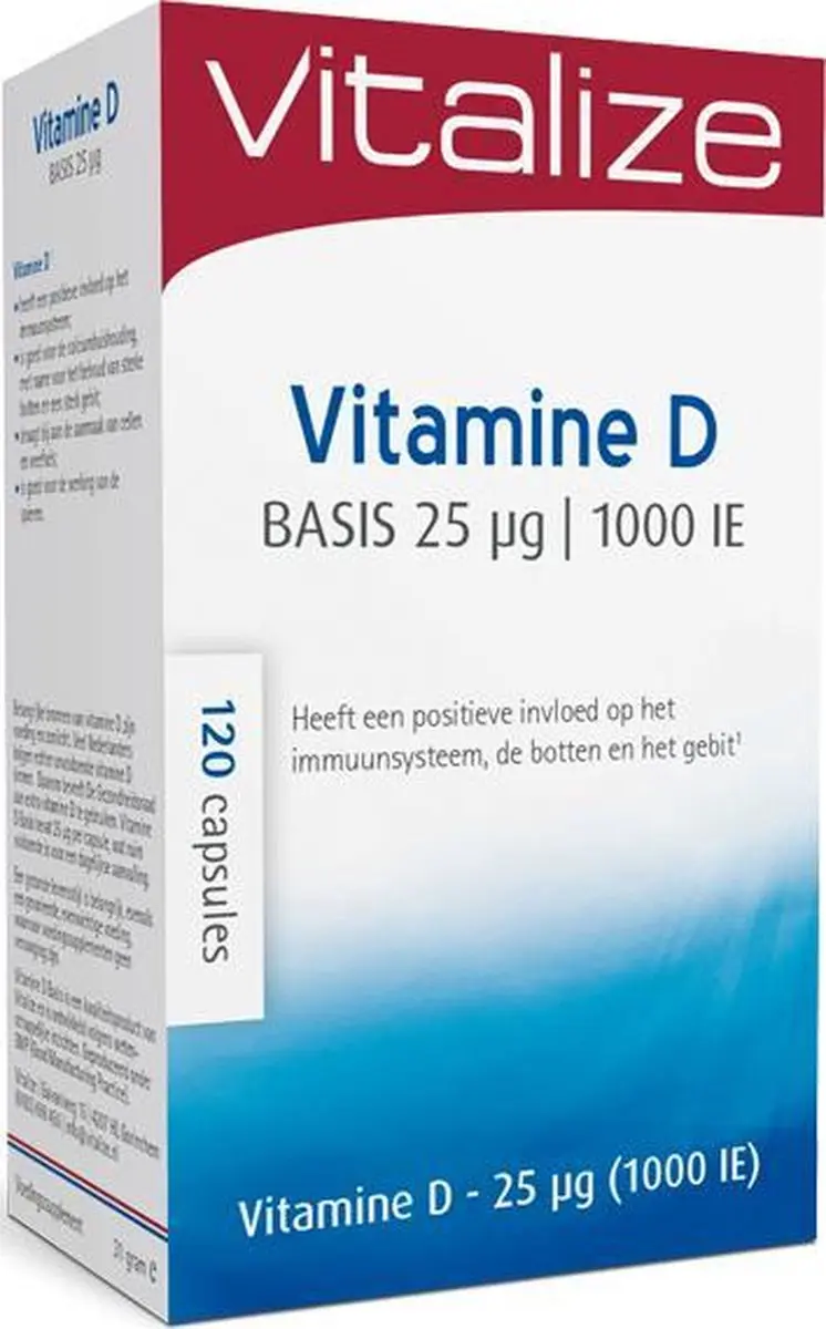 Vitalize Vitamine D Basis 25 µg