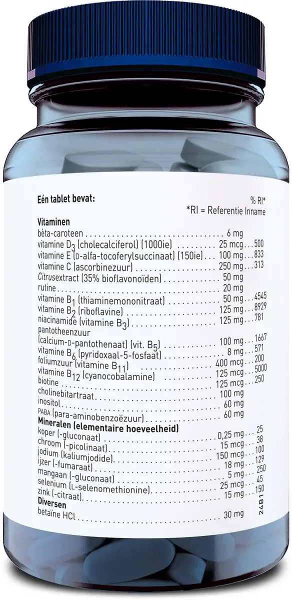 Orthica Multi Max Vitamines & Mineralen 30 Tabletten