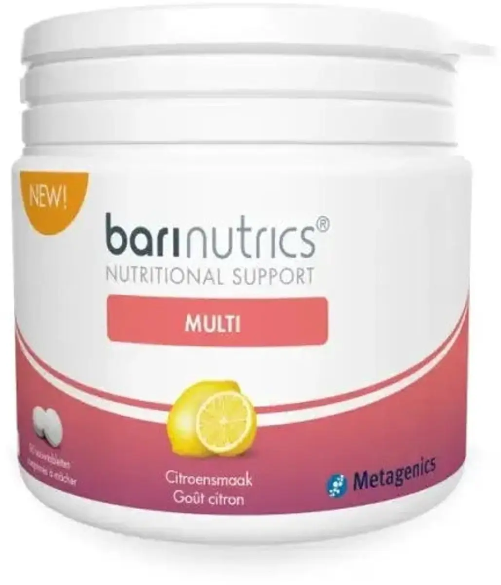 Metagenics Barinutrics Multi Citroen 90 tabletten