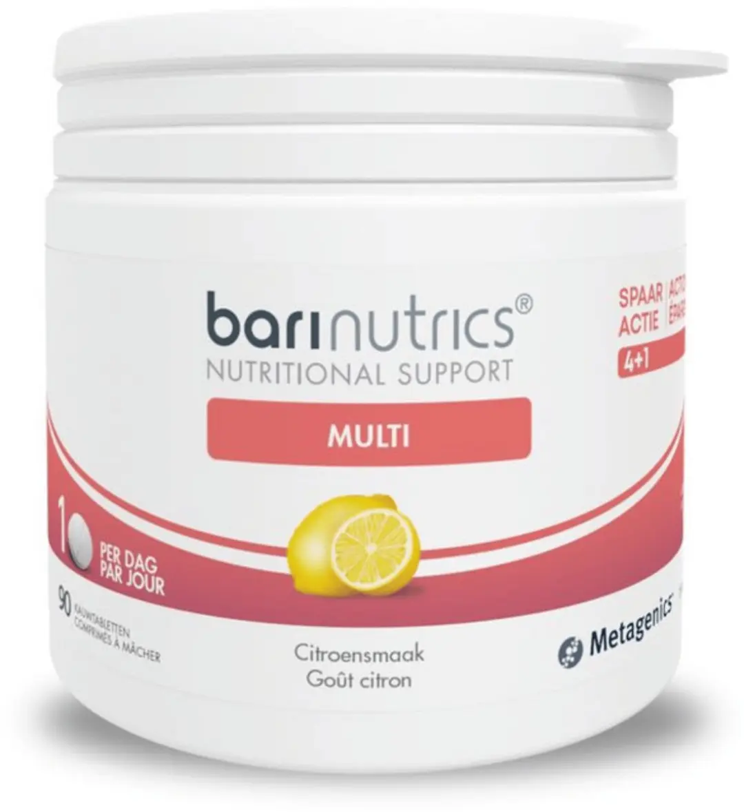 Metagenics Barinutrics Multi Citroen 90 tabletten