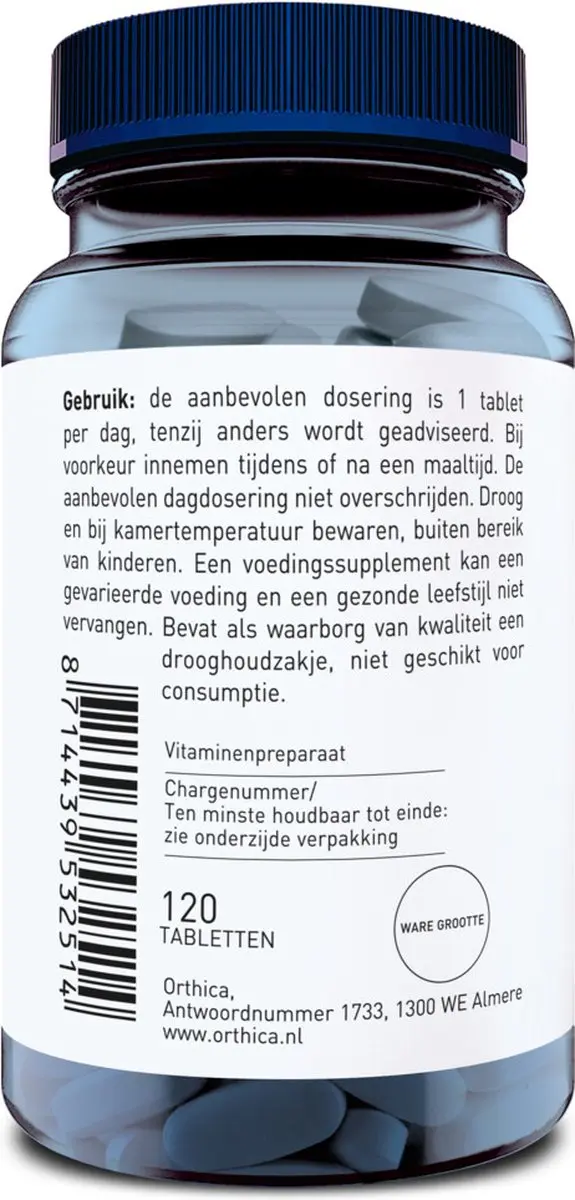 Orthica Foliumzuur-800 120 Tabletten