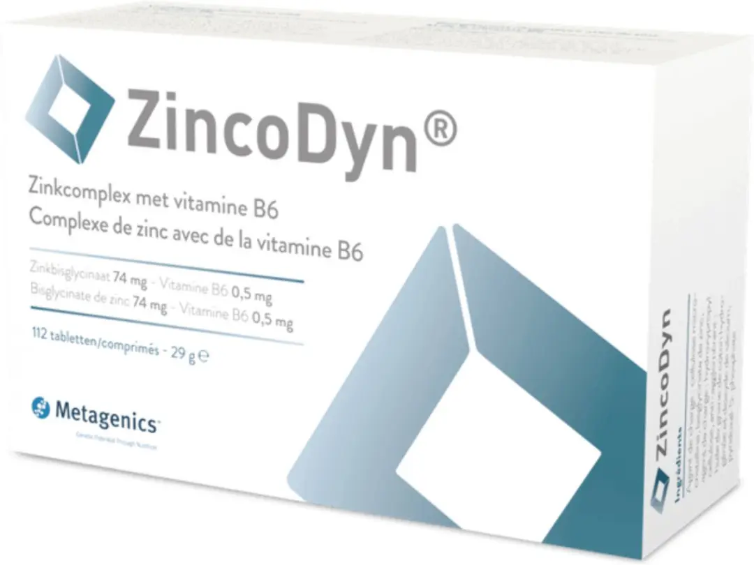 Metagenics Zincodyn Voedingssupplement 112 tabletten