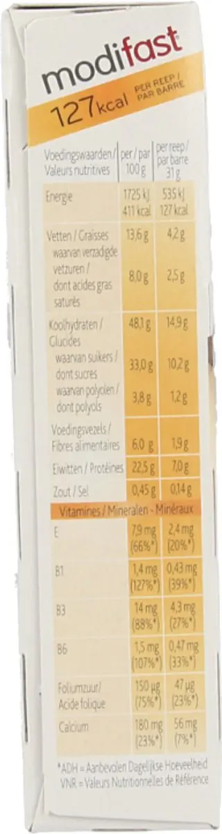 Modifast Protein Shape Reep - Pure & Witte Chocolade - 6 Stuks