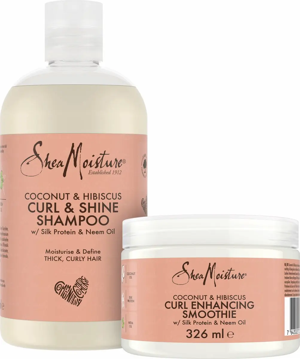 Shea Moisture Coconut & Hibiscus Curl & Shine Set