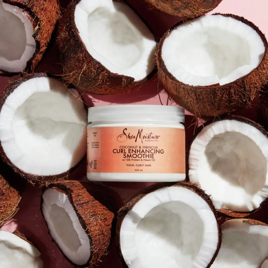 Shea Moisture Coconut & Hibiscus Curl & Shine Set - 2x355ml