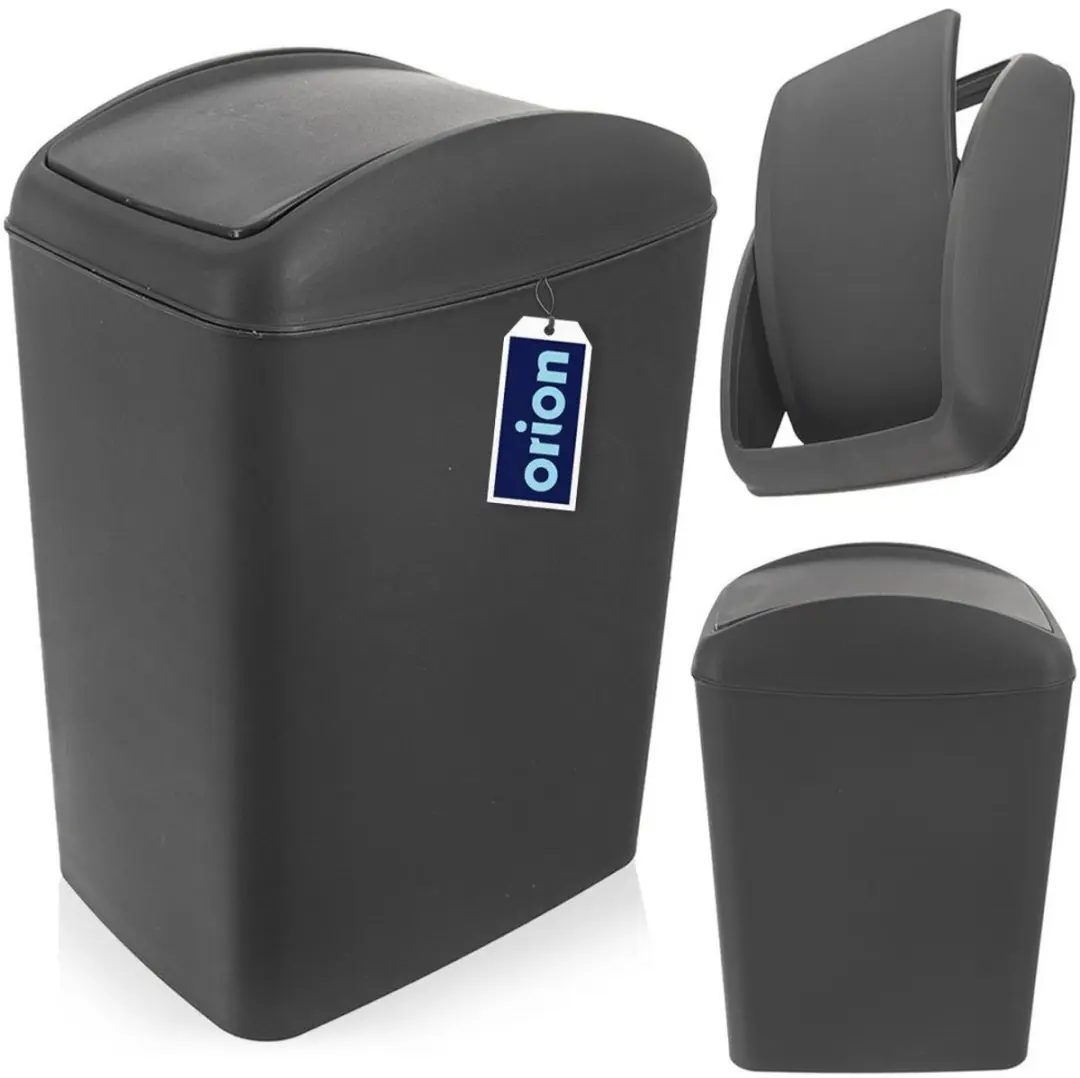 Orion Plastic Prullenbak 40L - Grijs - afbeelding 6 van 6