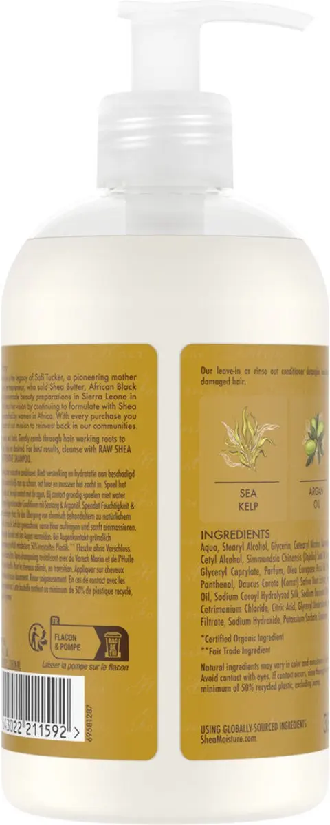Shea Moisture Raw Shea Butter Restorative Conditioner - 6x384ml