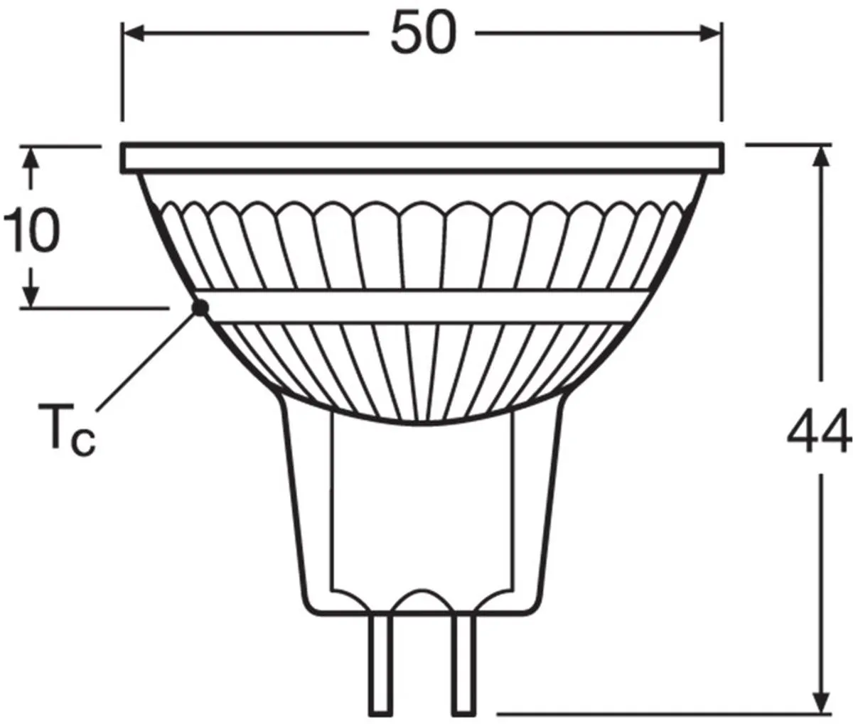 LEDVANCE Performance LED Spot MR16 5W 345lm Warm Wit - 36° - 1 Stuk