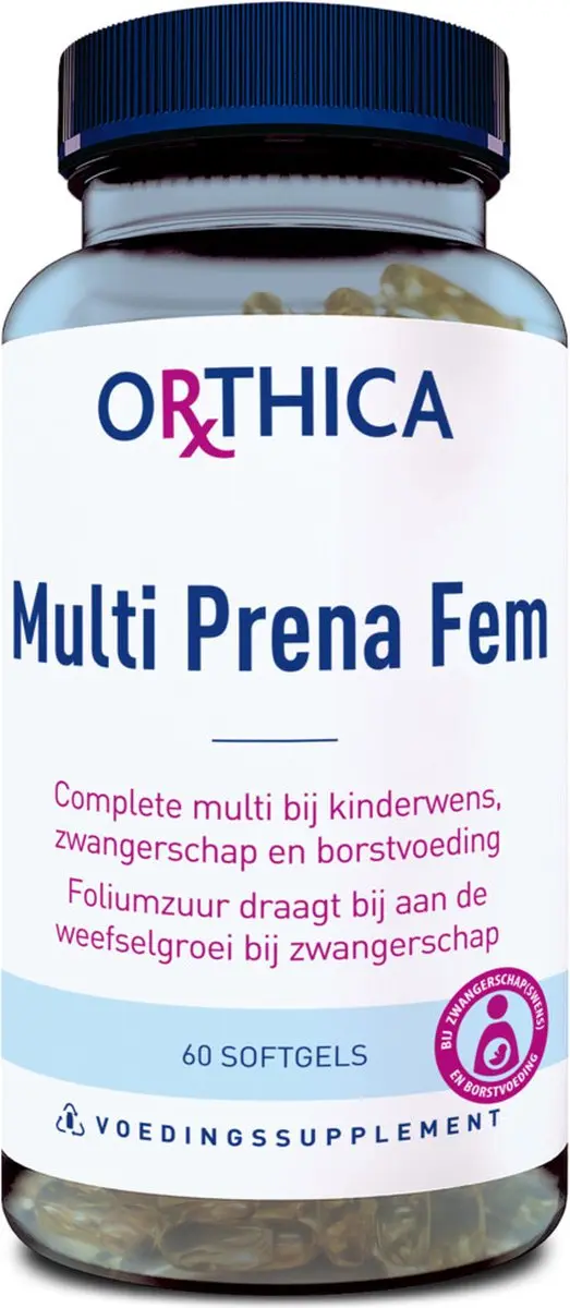 Orthica Multi Prena Fem Multivitamine 60 Softgels