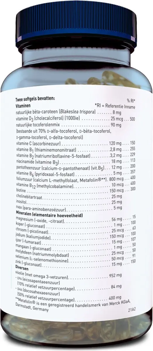 Orthica Multi Prena Fem Multivitamine 60 Softgels