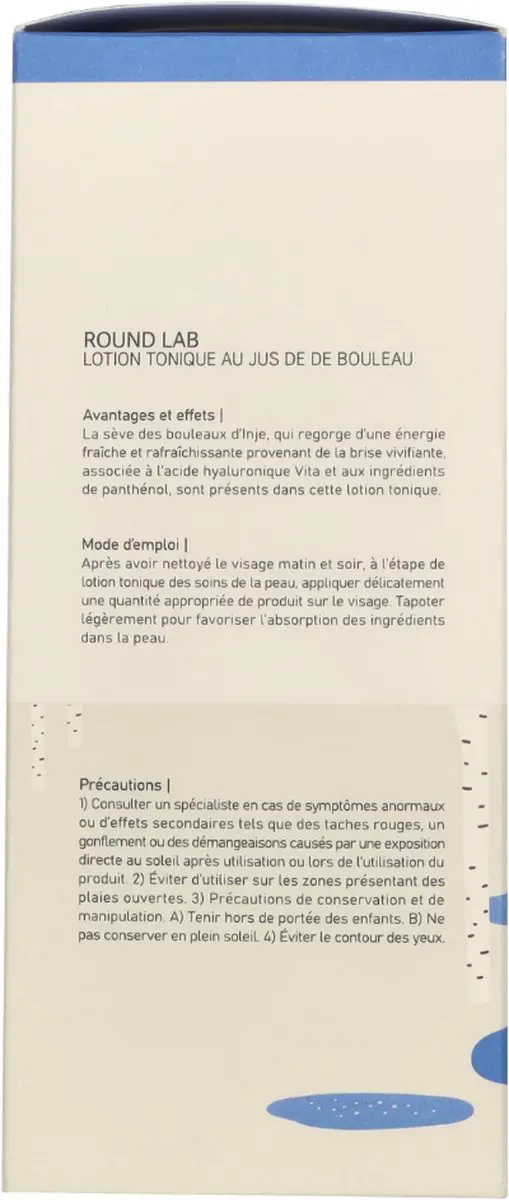 Round Lab Birch Juice Moisturizing Toner 300ml - afbeelding 6 van 6