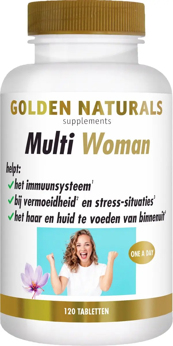 Golden Naturals Multi Woman 120 Vegetarische Tabletten
