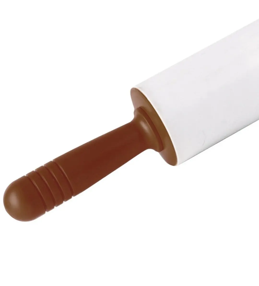 Orion Sillinie Silicone Deegroller 47cm - Omgekeerd - Wit/Bruin