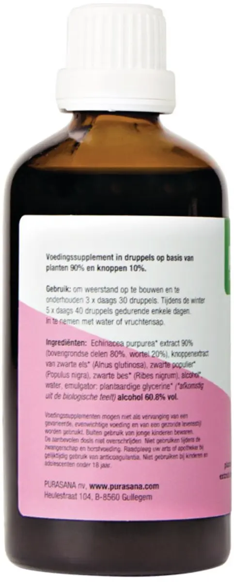Purasana Echinacea Forte Bio 100ml