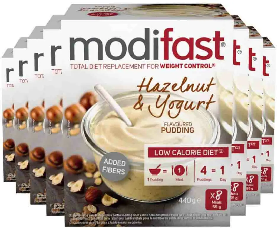 Modifast Weight Control Pudding Hazelnoot