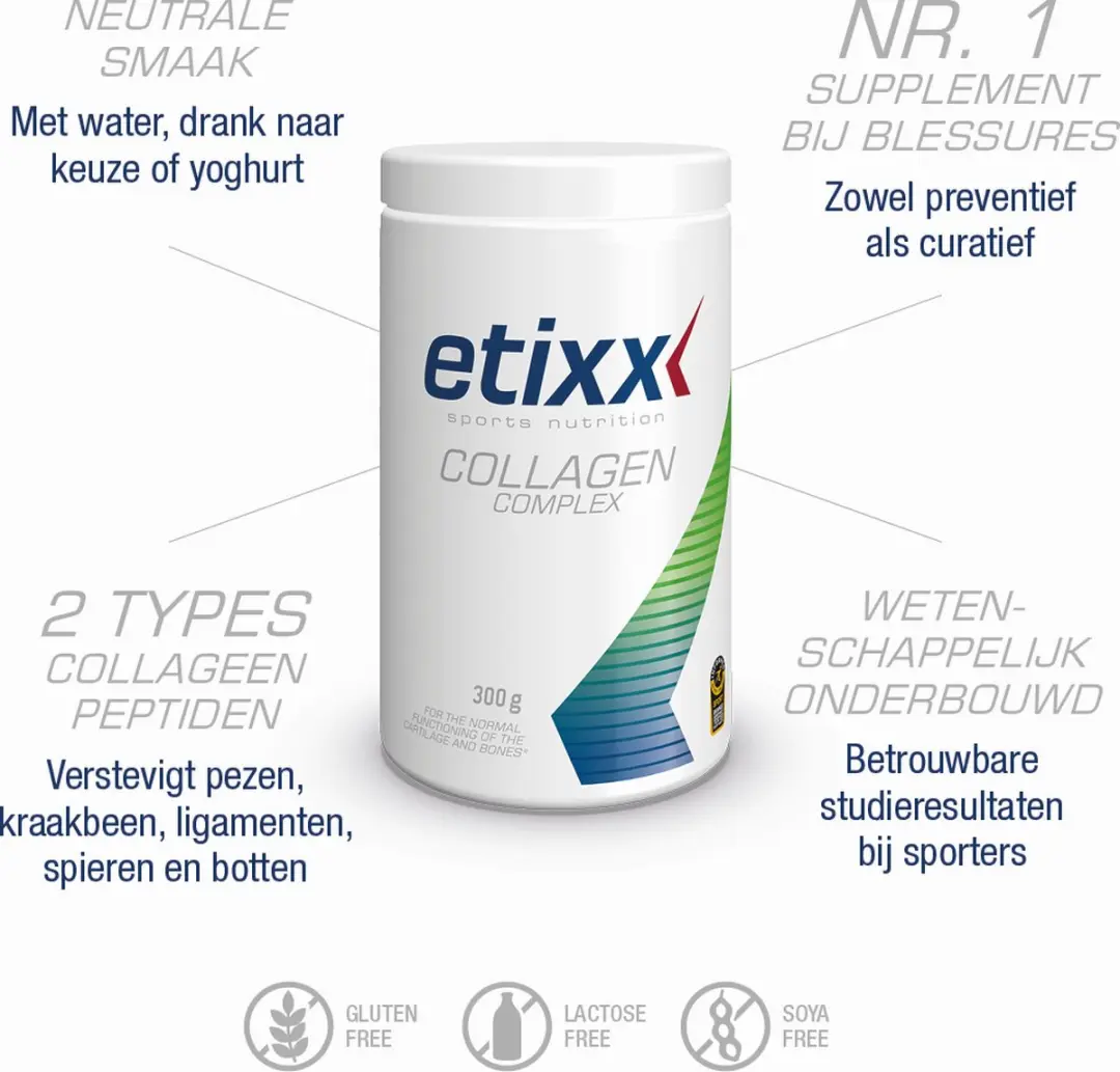 Etixx Collagen Complex 300g - Neutrale Smaak