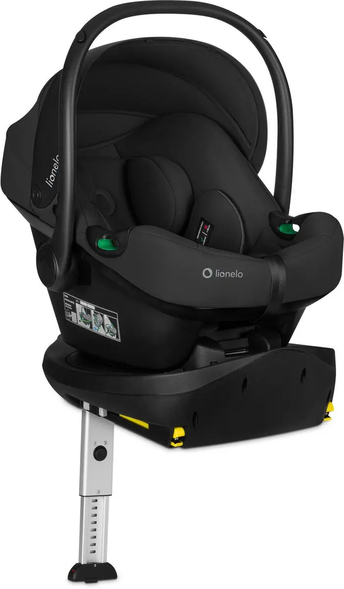Lionelo Astrid i-Size Base Plus Autostoelbasis - 180° Draaibaar - Zwart