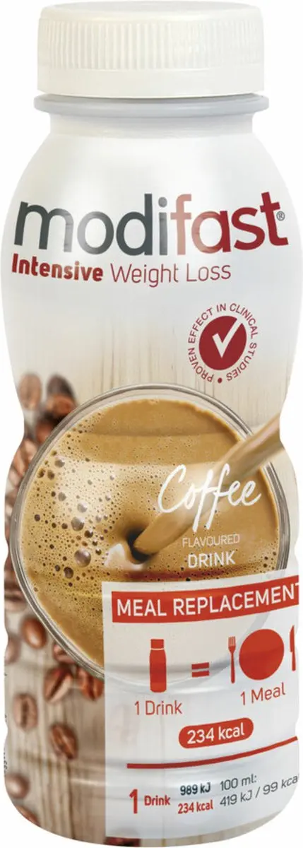 Modifast Intensive Drink Koffie - 4x236ml