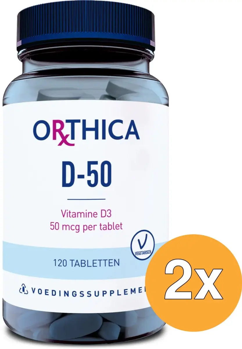 Orthica D-50 240g - 2x120 Tabletten