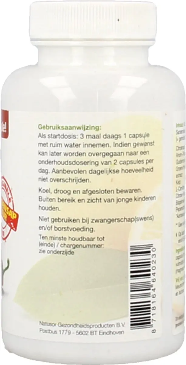 Natusor Citroensapkuur 60 Capsules