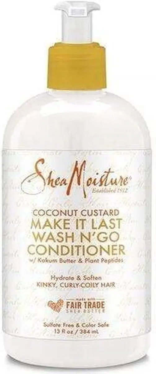 Shea Moisture Coconut Custard Wash N'Go Conditioner 384ml