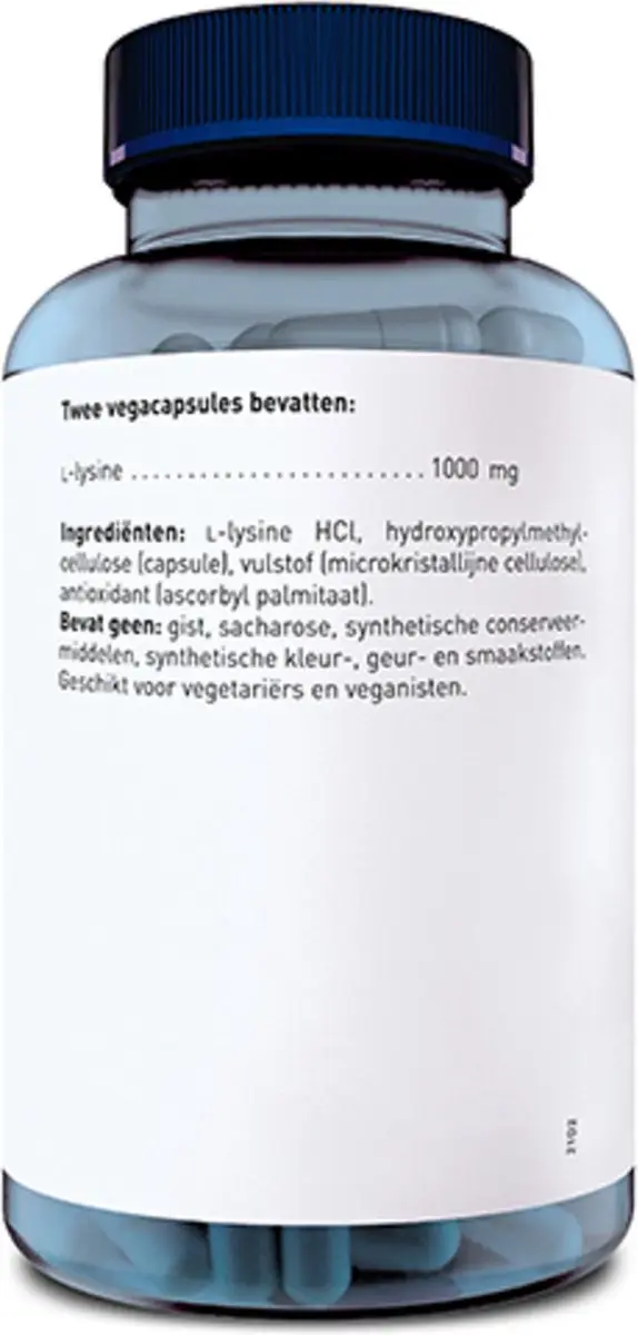 Orthica L-Lysine-500 180 Capsules - 2x90 Stuks