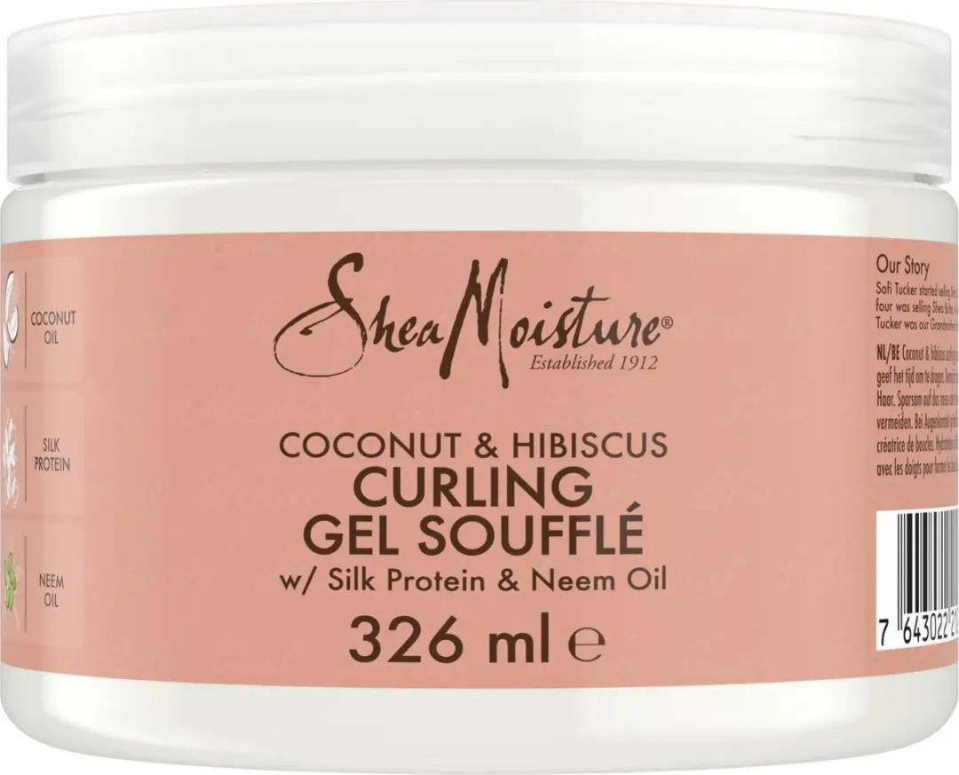 Shea Moisture Coconut & Hibiscus Curling Gel Soufflé 326ml
