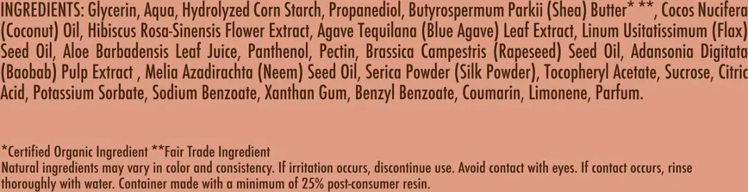 Shea Moisture Coconut & Hibiscus Curling Gel Soufflé 326ml