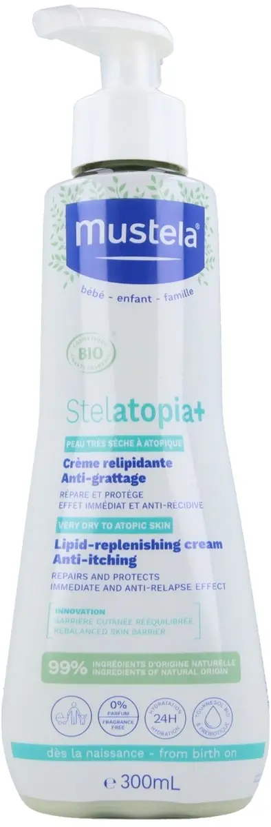 Mustela Stelatopia Emollient Cream 300ml