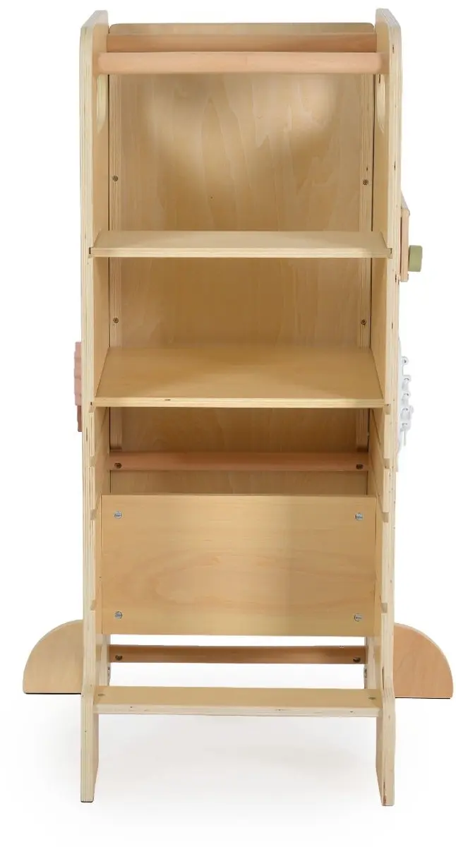 Moni Toys Big Ben 4-in-1 Houten Leertoren