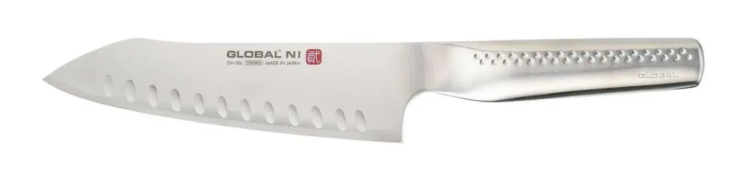 Global GN-006 Santoku Mes 18cm - Kuiltjes - afbeelding 6 van 6