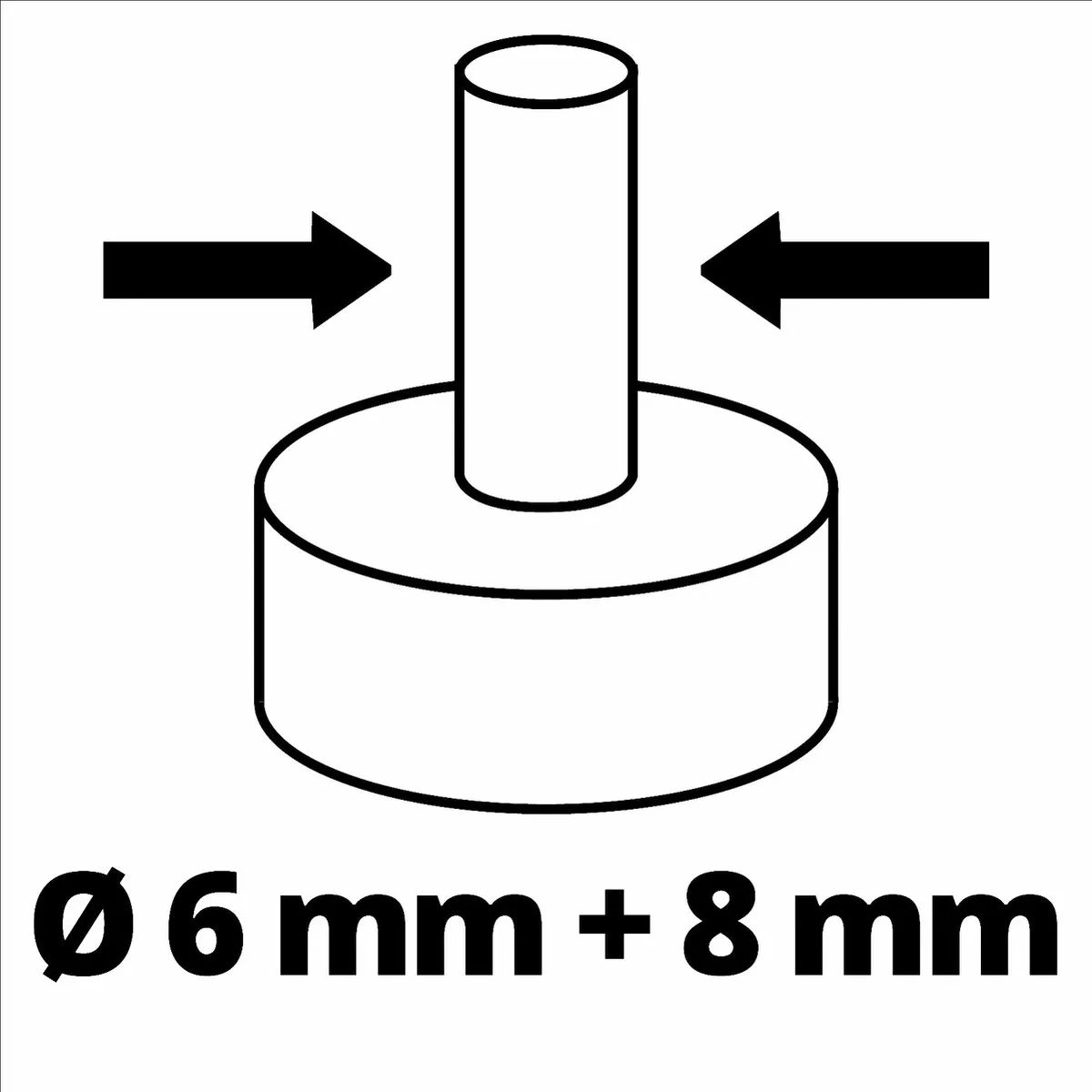 Einhell TC-RO 1155 E Elektrische Bovenfrees 1100W - Rood