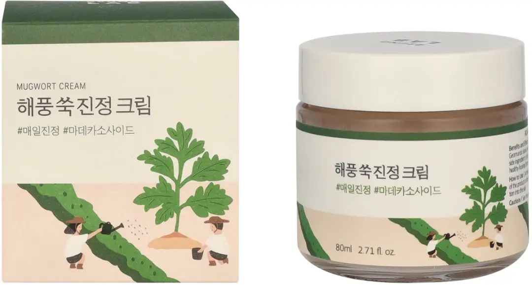 Round Lab Mugwort Calming Cream 80ml