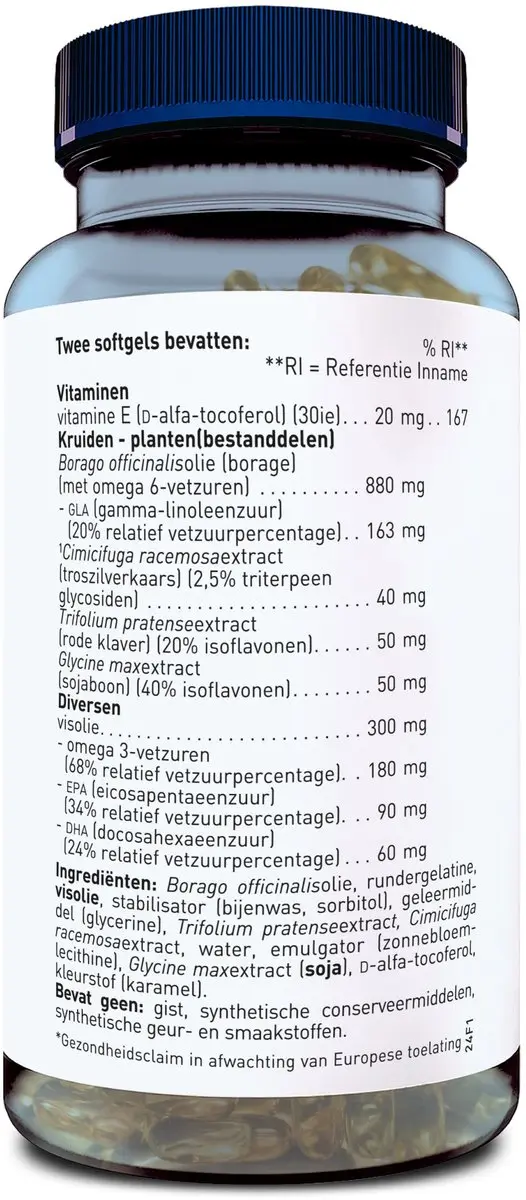 Orthica Menopauze Support 60 Softgels