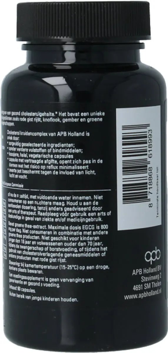 APB Holland Cholesterol Complex 60 Capsules