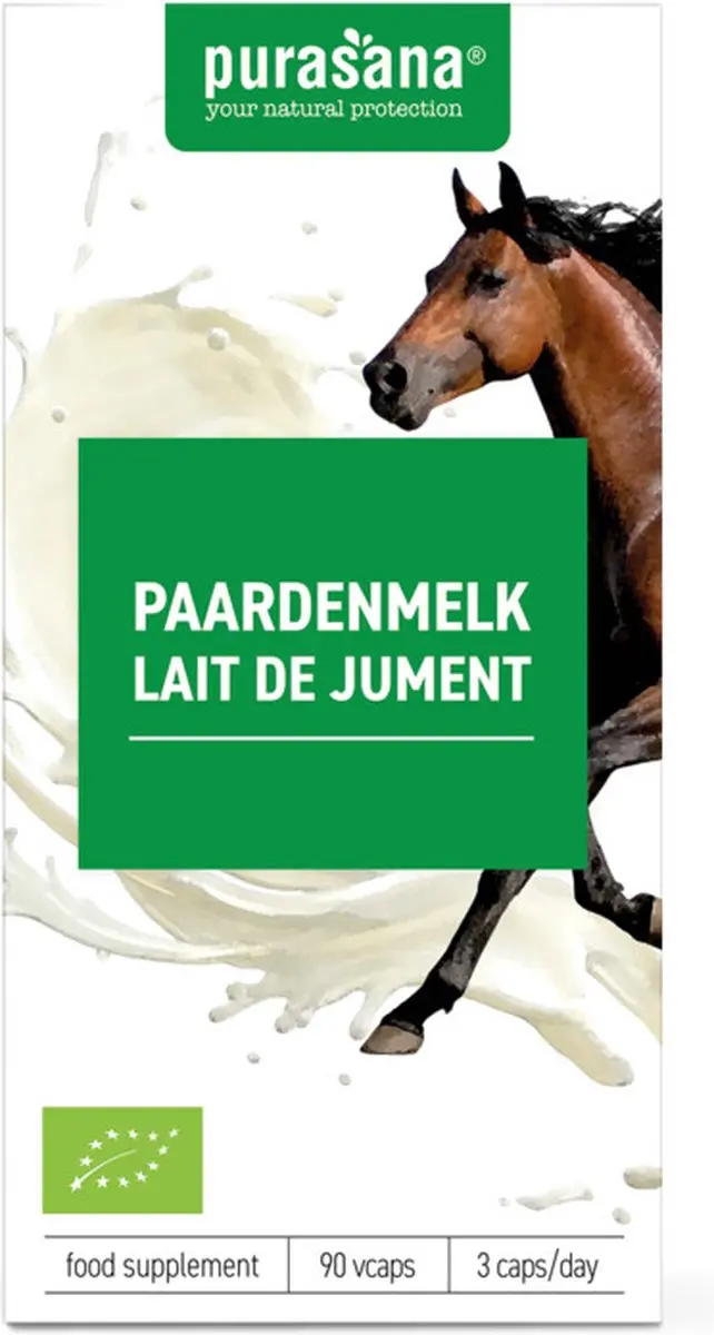 Purasana Bio Paardenmelk Capsules 90g