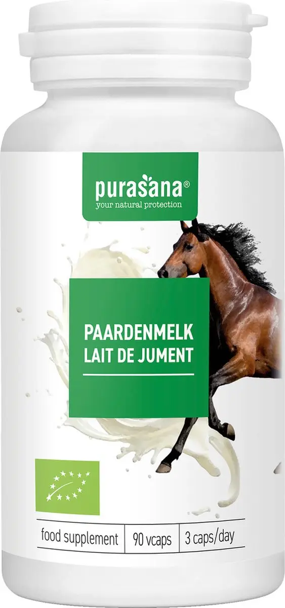 Purasana Bio Paardenmelk Capsules 90g